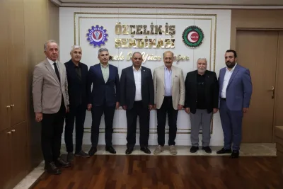 Vedat Bilgin’den Özçelik-İş Sendikası’na ziyaret