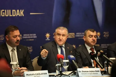 Bakan Bak: Zonguldak'a güzel bir stadyum kazandırmak istiyoruz