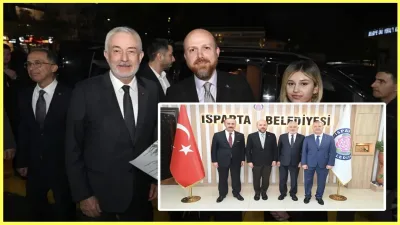 Bilal Erdoğan’dan Isparta belediyesi’ne ziyaret